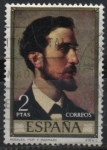 Stamps Spain -  Eduardo Rosales y Martin