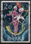 Stamps Spain -  Centenario d´l´Union Postal Universal 