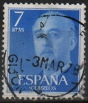 Stamps Spain -  General Franco