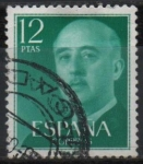 Stamps Spain -  General Franco