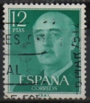 Stamps Spain -  General Franco