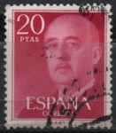 Stamps Spain -  General Franco