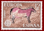 Sellos de Europa - Espa�a -  Edifil 2260 Cueva de Tito Bustillo Europa 12 NUEVO