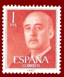 Sellos de Europa - Espaa -  Edifil 1153 Serie básica Franco 1 NUEVO