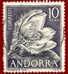 Stamps : Europe : Andorra :  ANDORRA Edifil 71 Heleborus coni 10