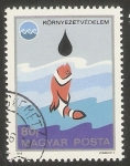 Stamps Hungary -  2455 - Exposición oceanográfica Okinawa, pez