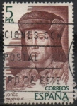 Stamps Spain -  Jorge Manrrique