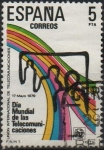 Stamps Spain -  Dia Mundial d´l´Telecomunicaciones 