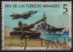 Stamps Spain -  Dia d´l´Fuerzas Armadas