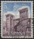 Stamps Spain -  Puerta d´Daroca (Zaragoza)