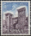 Stamps Spain -  Puerta d´Daroca (Zaragoza)