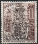 Stamps Spain -  Palacio dl Marque d´Dos Aguas (Valencia)