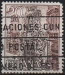 Stamps Spain -  Palacio dl Marque d´Dos Aguas (Valencia)