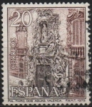 Stamps Spain -  Palacio dl Marque d´Dos Aguas (Valencia)