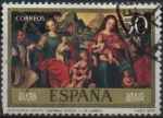 Stamps Spain -  Desposorios misticos dl venerable Agnesio