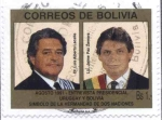 Sellos de America - Bolivia -  Entrevista Presidencial Bolivia - Uruguay