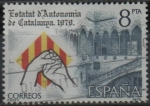 Stamps Spain -  Proclamacion dl Estatuto d´Autonomia d´Cataluña