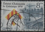 Stamps Spain -  Proclamacion dl Estatuto d´Autonomia d´Cataluña