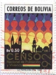 Stamps Bolivia -  Censo de la Poblacion y vivienda