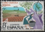 Stamps Spain -  II Año Oleicola Internacional