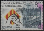 Stamps Spain -  Proclamacion dl Estatuto d´Autonomia d´Cataluña