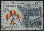 Stamps Spain -  Proclamacion dl Estatuto d´Autonomia d´Cataluña