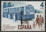 Stamps Spain -  Utilice transportes colectivos 