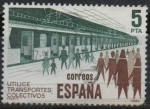 Stamps Spain -  Utilice transportes colectivos 