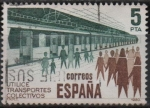 Stamps Spain -  Utilice transportes colectivos 