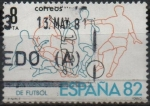 Stamps Spain -  Campeonato Mundial d´Futbol  ESPAÑA´82