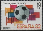 Stamps Spain -  Campeonato Mundial d´Futbol  ESPAÑA´82