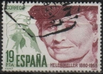 Stamps Spain -  Centenario d´Helen Keller