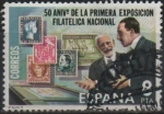 Sellos de Europa - Espa�a -  50 aniversario d´l´Primera Exposicion Filatelica Nacional 