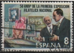 Sellos de Europa - Espa�a -  50 aniversario d´l´Primera Exposicion Filatelica Nacional 