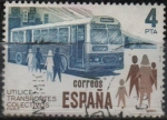 Stamps Spain -  Utilice transportes colectivos 