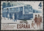 Sellos de Europa - Espa�a -  Utilice transportes colectivos 