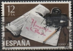 Stamps Spain -  Homenaje a la Prensa