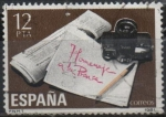 Stamps Spain -  Homenaje a la Prensa