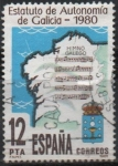 Stamps Spain -  Promulgacion dsl estatuto d´Autonomia d´Galicia