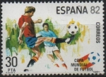 Stamps Spain -  Copa Mundial d´Futbol ESPAÑA´82