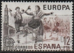 Stamps Spain -  Europa 