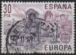 Stamps Spain -  Europa 