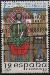 Stamps Spain -  800 Aniversario d´l´Fundacion d´Vitoria 