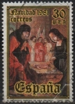 Stamps Spain -  Navidad, Nacimiento