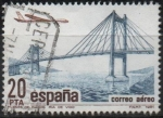 Stamps Spain -  Correo Aereo, Puente d´Rande Sobre la ria d´Vigo