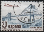 Stamps Spain -  Correo Aereo, Puente d´Rande Sobre la ria d´Vigo