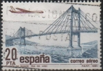 Stamps Spain -  Correo Aereo, Puente d´Rande Sobre la ria d´Vigo