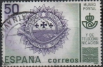 Stamps Spain -  Museo Postal, Emblema d´l´Academia Iberoamericana