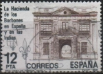 Stamps Spain -  La hacieda d´l´Borbones en España y  en las Indias