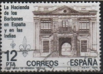 Stamps Spain -  La hacieda d´l´Borbones en España y  en las Indias